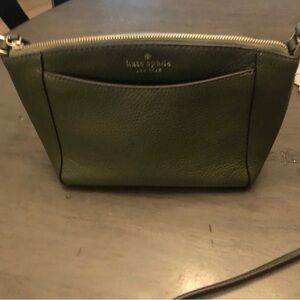 Kate Spade Monica Olive Green Crossbody Bag
